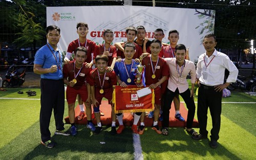 Chung kết giải bóng đá chào tân sinh viên nhập học năm 2019